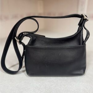 VINTAGE Coach Black Leather LEGACY Crossbody Bag Purse